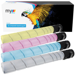 Komplet tonerów MyOffice zamiennik TN-514 CMYK do Konica Minolta