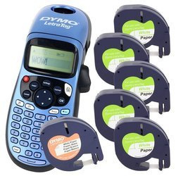 Drukarka Dymo LetraTag LT-100H + 5 taśm 59421