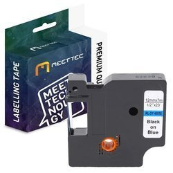 Taśma do DYMO D1 45016 12mm niebieska/czarny Zamiennik