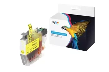 Tusz MyOffice zamiennik LC421Y do Brother