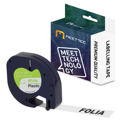 Taśma do DYMO 59422 12mm biała/czarny Zamiennik