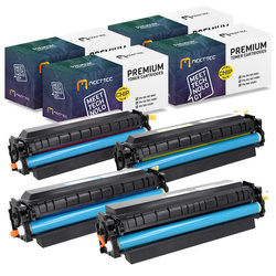 Komplet tonerów Meettec zamiennik 415X W2030X CMYK z CHIPEM do HP