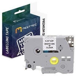 Taśma do Brother TZE-115 6mm przeź/biały Zamiennik