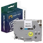 Taśma do Brother TZE-241 18mm biała/czarny Zamiennik