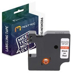 Taśma do DYMO D1 40917 9mm czerwona/czarny Zamiennik