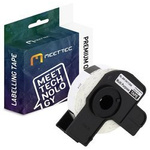 Taśma do Brother QL DK11204 17x54mm biała/czarny Zamiennik