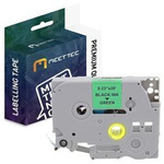 Taśma do Brother TZE-711 6mm zielona/czarny Zamiennik