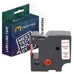 Taśma do DYMO D1 53715 24mm biała/czerwony Zamiennik