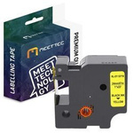 Taśma do DYMO D1 53718 24mm żółta/czarny Zamiennik