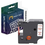 Taśma do DYMO D1 45805 19mm biała/czerwony Zamiennik