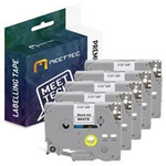 Taśma do Brother TZE-211 6mm biała/czarny Zamiennik (5-PAK)