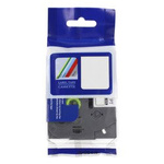 Taśma do Brother TZE-FX251 24mm biała/czarny Zamiennik