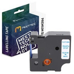 Taśma do DYMO D1 45804 19mm biała/niebieski Zamiennik