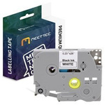 Taśma do Brother TZE-211 6mm biała/czarny Zamiennik (10-PAK)