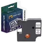 Taśma do DYMO D1 40910 9mm przeźroczysta/czarny Zamiennik