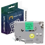 Taśma do Brother TZE-731 12mm zielona/czarny Zamiennik