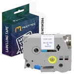 Taśma do Brother TZE-253 24mm biała/nieb. Zamiennik